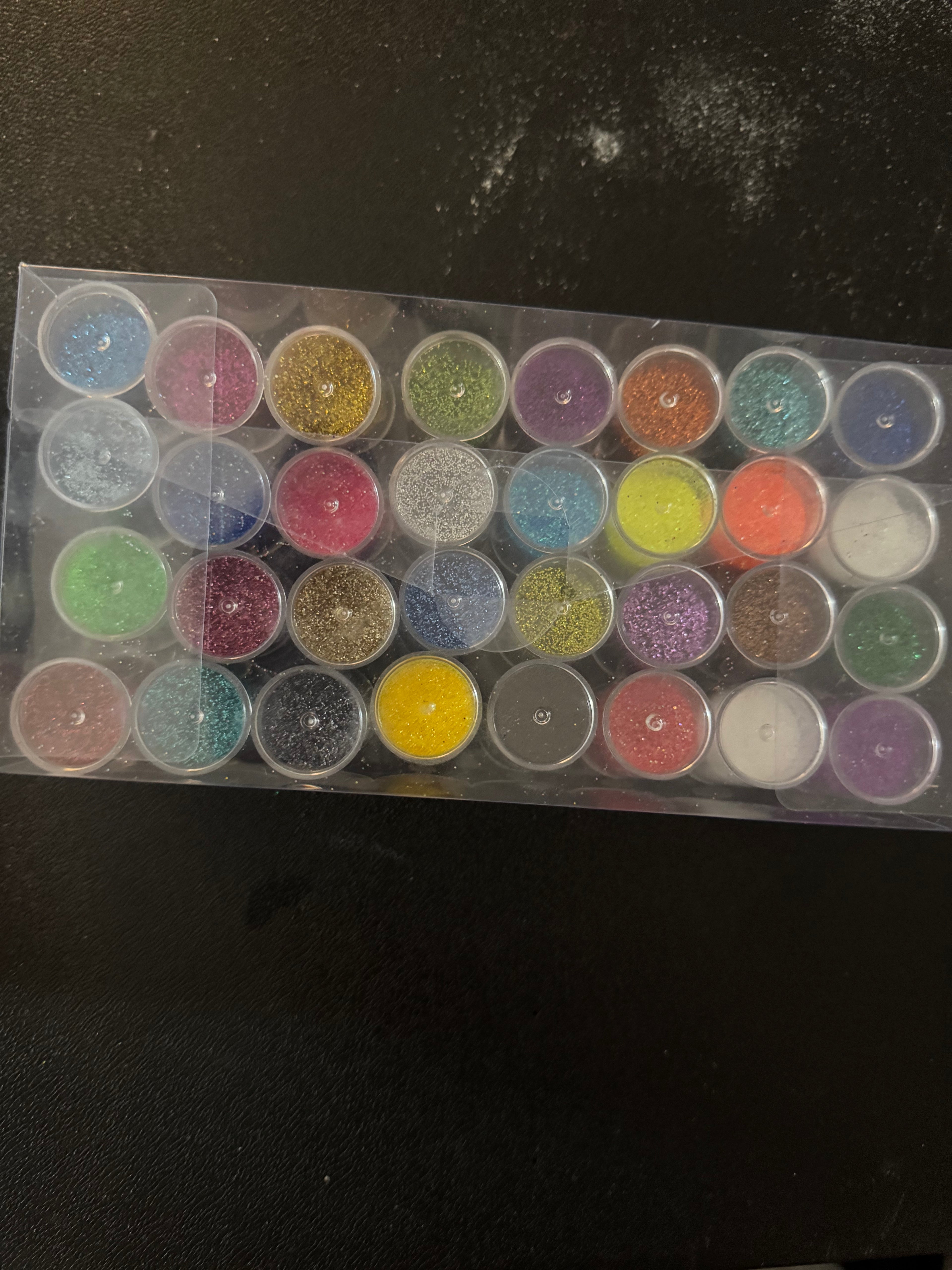 Glitter colors